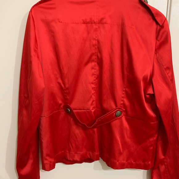 Women red blazer - Picture 2 of 2